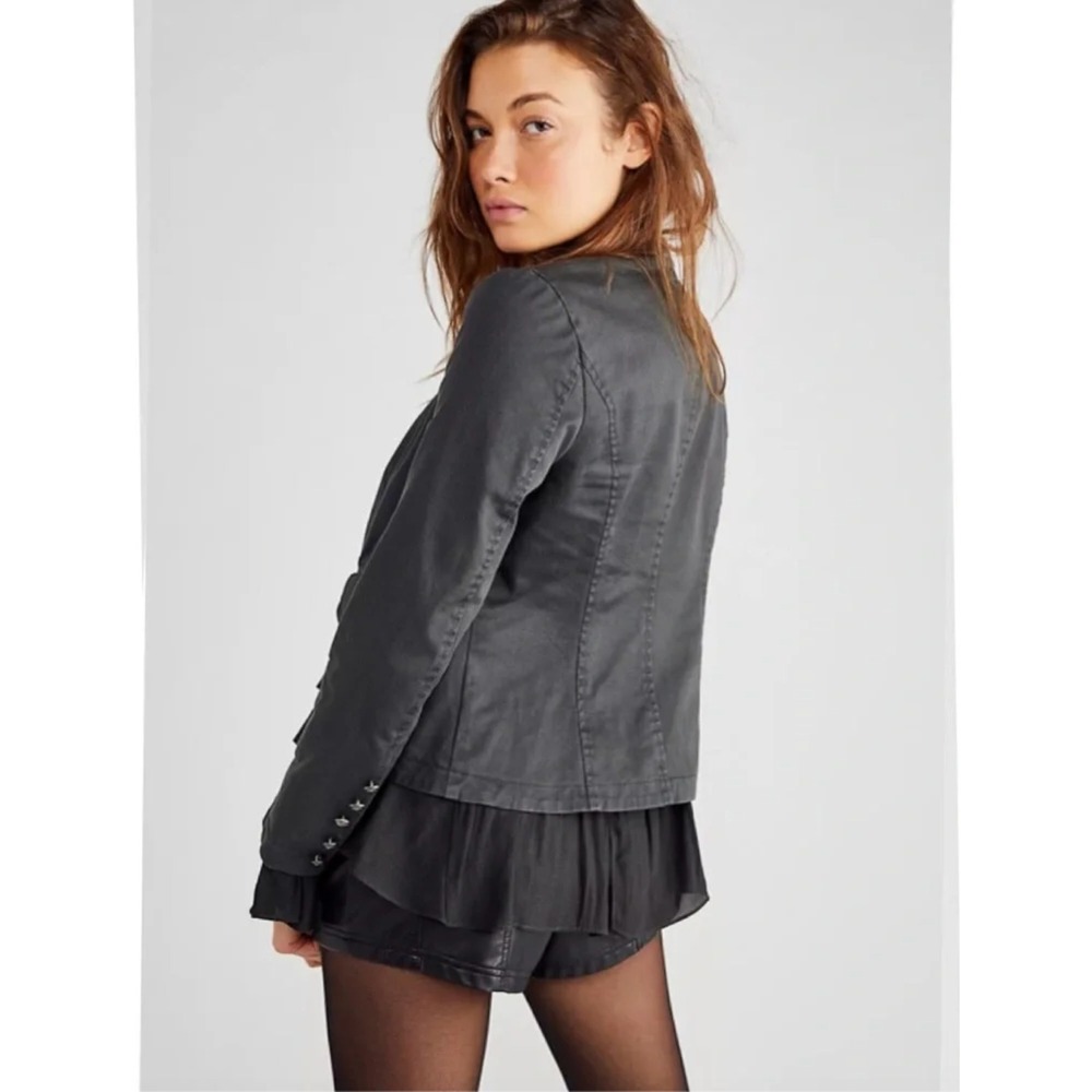 Free People Romance Ruffle Jacket - Picture 5 of 10